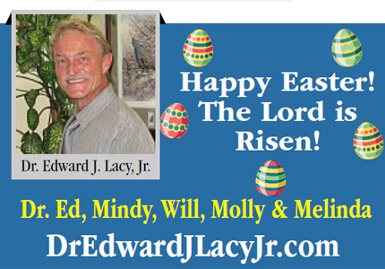 Happy Easter Dr Edward J Lacy